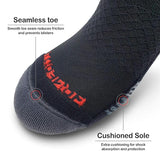 Sportsokken met Gedempte Zool - Heren, Dames, Unisex - 3 Paar - Zwart - Elastisch en Ademend