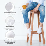 Grappige sokken - Vrolijke Lage Onzichtbare Sokken - Unisex - 10 Paar - Maat 36-40 - Dieren Patroon - Perfect Cadeau