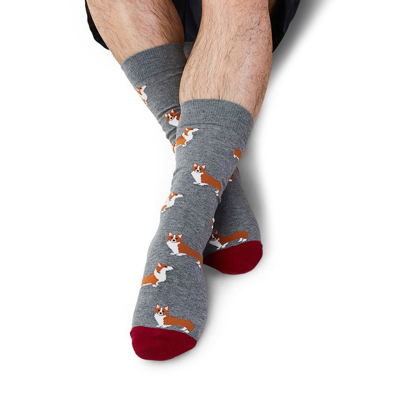 Vrolijke sokken - Grappige sokken - Heren - 5 Pack - Maat 41-46 - Dieren Patroon