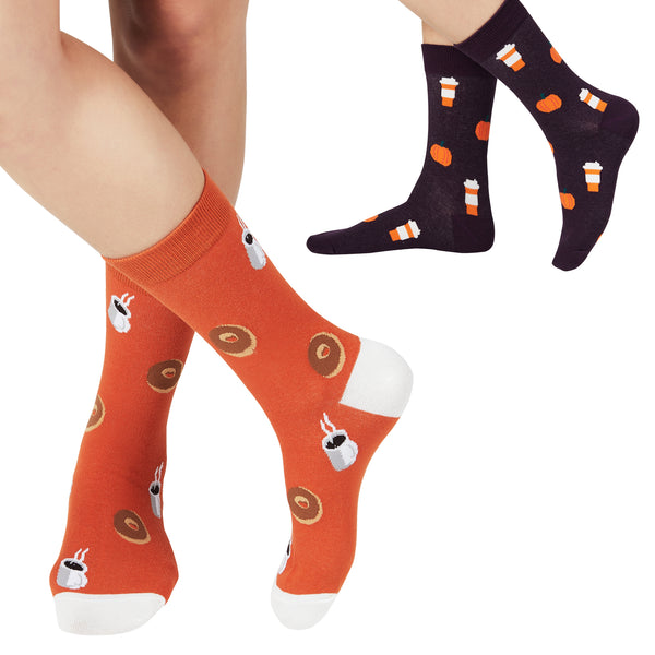 Vrolijke sokken - Dames - 6 Paar - Maat 36-40 - Diverse Patronen