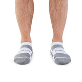 Grijze Enkel Sportsokken - Heren, Dames, Unisex - Grijs - 5 paar - met Demping