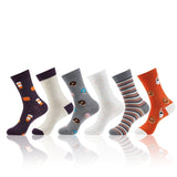 Vrolijke sokken - Dames - 6 Paar - Maat 36-40 - Diverse Patronen