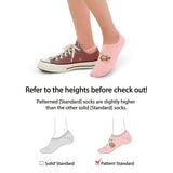 Monfoot - Grappige Sokken - Onzichtbare Sokken - Dames - Roze - 5 Paar