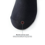 Enkelsokken - Unisex - 10 pack - Zwart - Monfoot wear