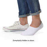 Lage Sokken - Unisex - 10 pack - Wit - Monfoot wear