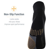 Zwarte Rexy Balance Mid Sportsokken met Gedempte Zool - Heren, Dames, Unisex - Maat 34-37 - Zwart - Geschikt voor Elke Sport - Verbeterd Prestaties