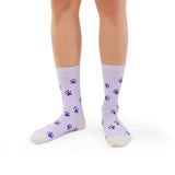 Grappige sokken - Vrolijke sokken- Kleurrijke Warme Kat Sokken - Unisex - 6 Paar - Maat 37-40 - Katten print - Grappige cadeaus