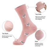 Grappige sokken - Dames - 6 Paar - Maat 36-40 - Honden Patroon