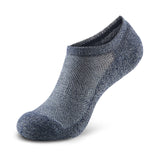 Onzichtbare Lage Sokken met Siliconen Grip in Meerdere Kleuren - Heren, Dames, Unisex - 5 Paar - Maat 42-46 - Wit/Zwart/Grijs/Navy/Blauw - Elastisch en Ademend