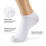 Grappige sokken - Vrolijke sokken - Onzichtbare Sokken - Toetje - Dames - 10 Paar - Maat 36-38 -