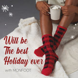 Huissokken Kerst | 3 Paar | Maat 36-38 | Superzacht en warme donzige Fluffy Sokken