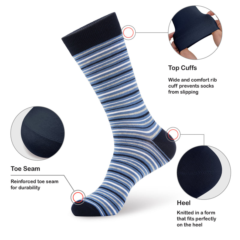 Grappige sokken - Vrolijke Kleurrijke Warme Sokken - Heren, Dames, Unisex - 6 Paar - Verschillende Patroontjes - Perfect Cadeau