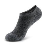 Zwarte Onzichtbare Lage Sokken met Siliconen Grip - Heren, Dames, Unisex - 5 Paar - Zwart - Elastisch en Ademend