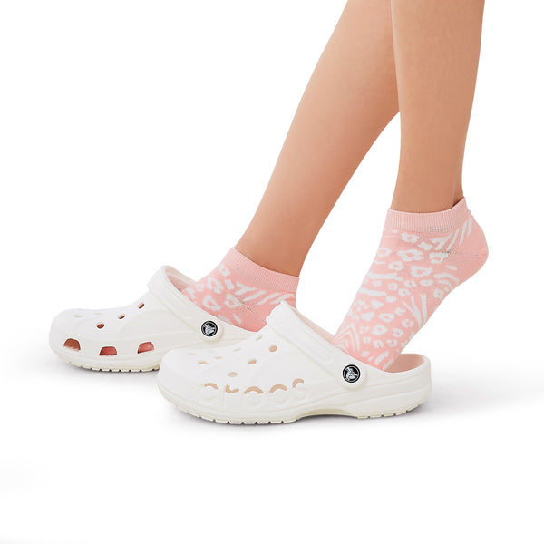 Grappige sokken - Vrolijke Lage Onzichtbare Sokken - Dames - 10 Paar - Maat 36-38 - Luipaard Patroon - Perfect Cadeau